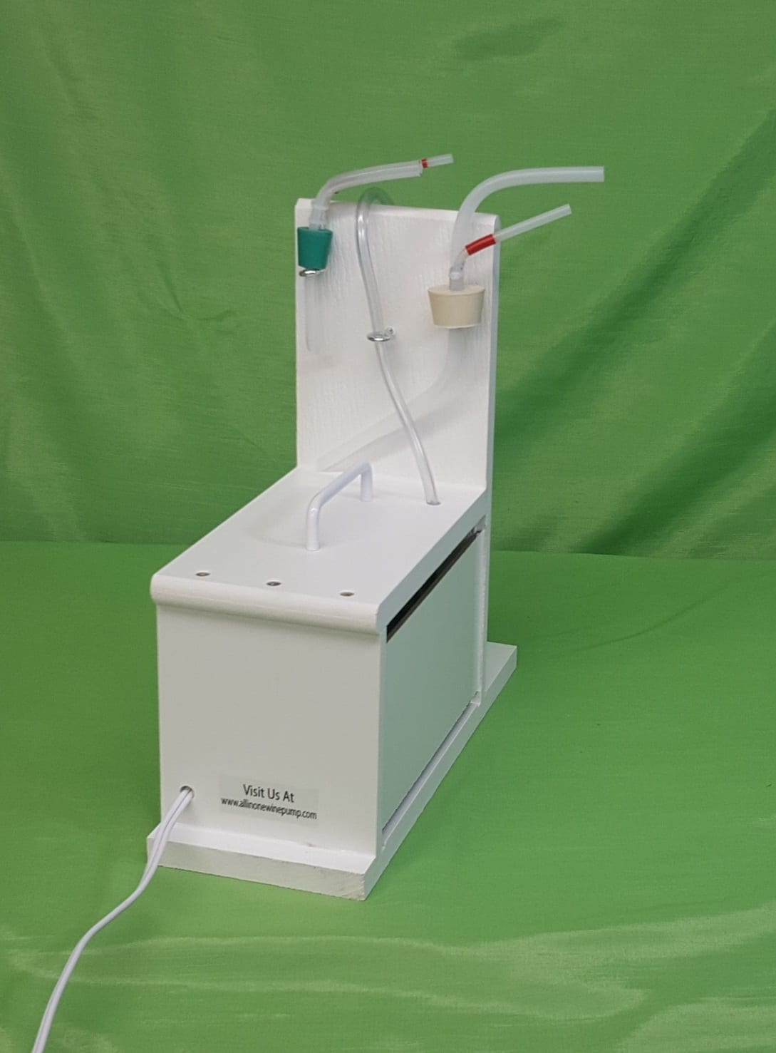 Vacuum wine Pump that can Transfer,bottle, degass and Filter.